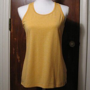 Heather Orange Double Keyhole Tank